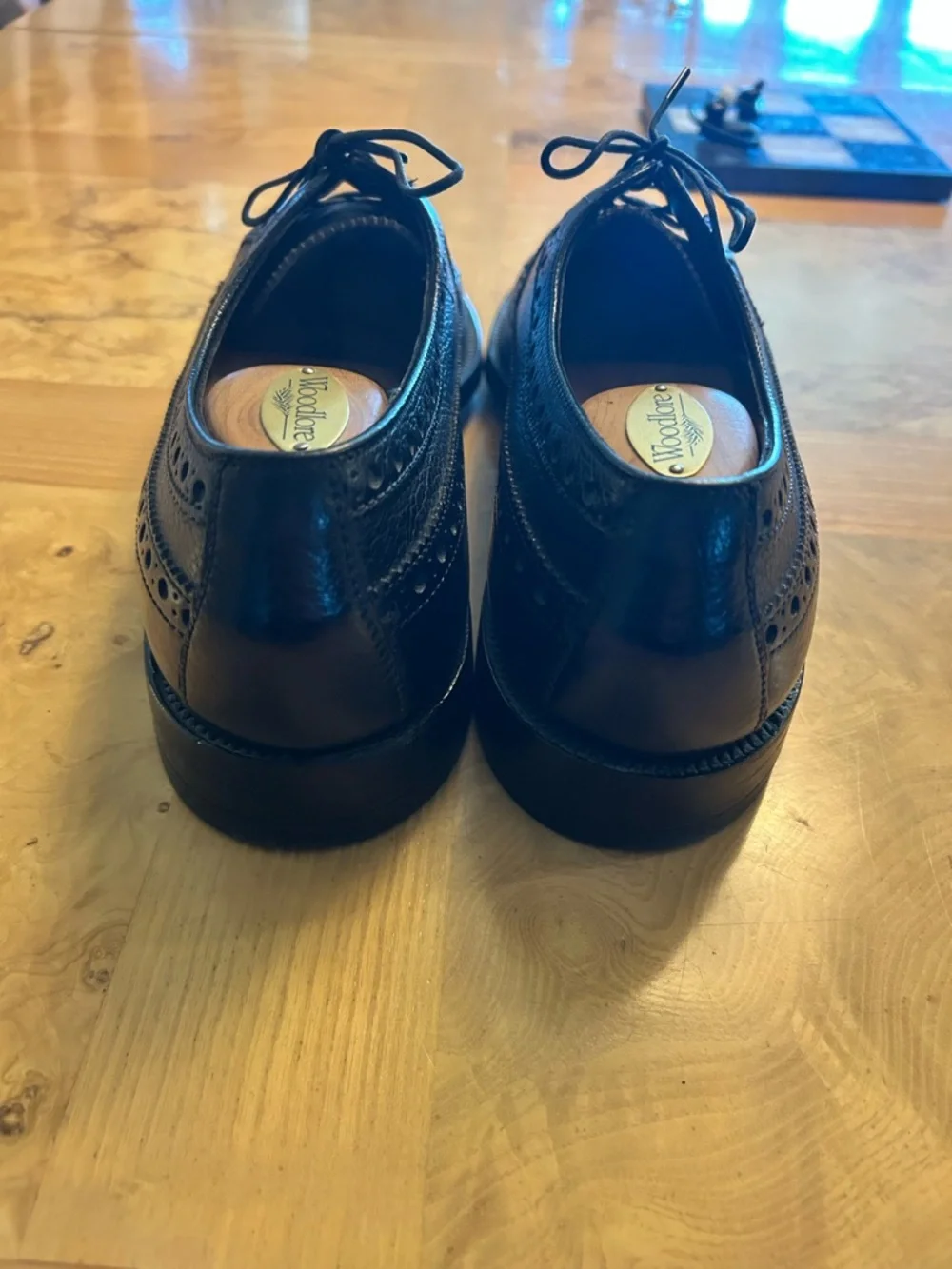 Nunn Bush polished wingtip